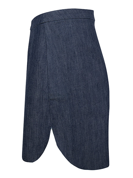 Raw Denim Skirt
