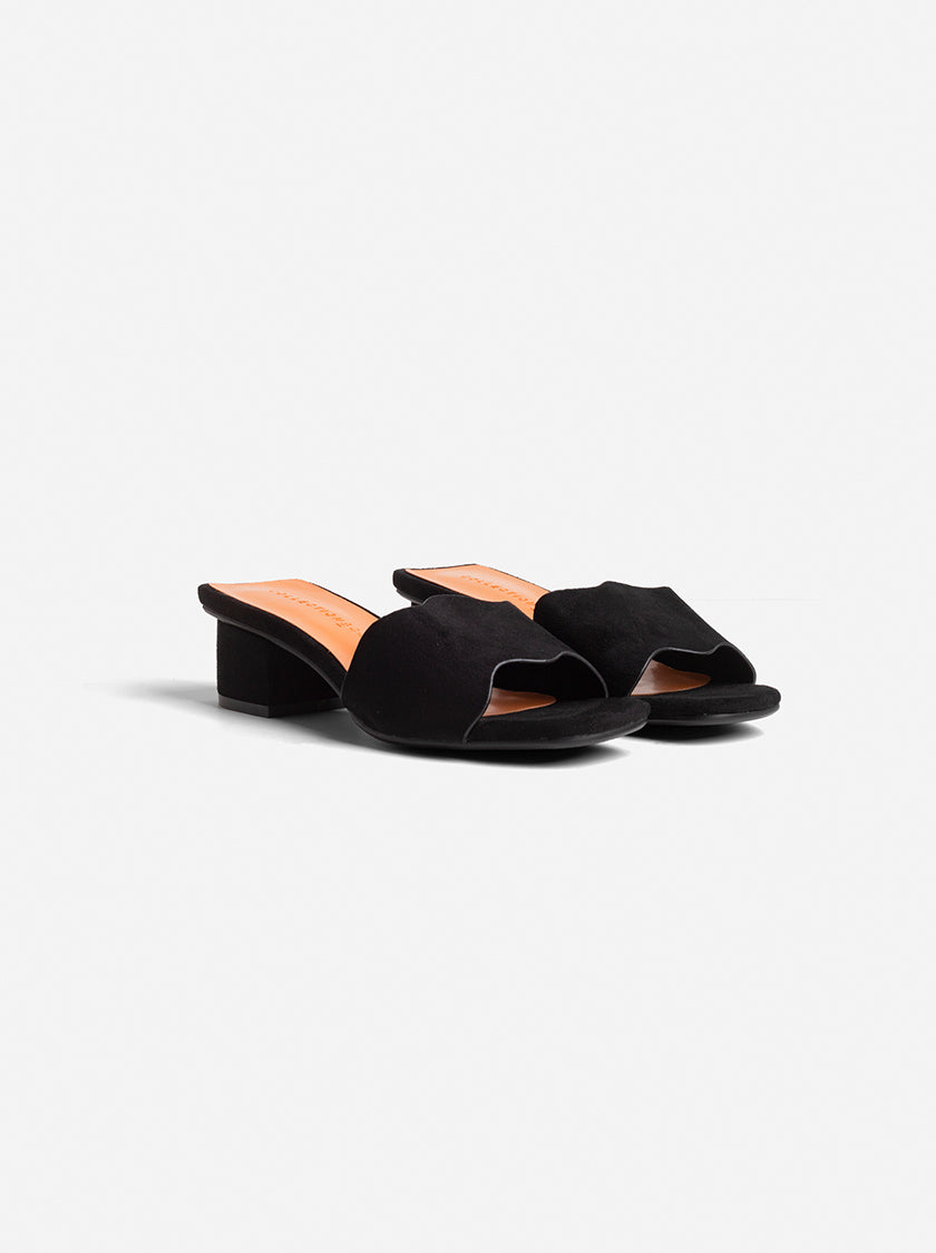 KITTY MULES - BLACK