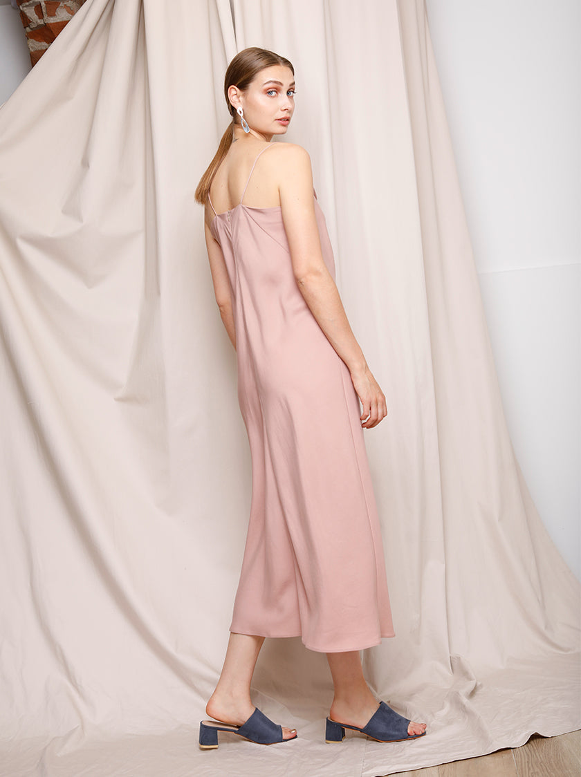 Hailey Slip Dress - Strawberry Sorbet