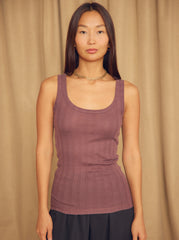 Ribbed Tank Top Lyocell