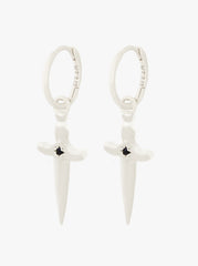 Sacred Sword Earring Silver - Single Piece