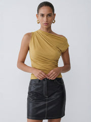 Donna Skirt - Faux Leather