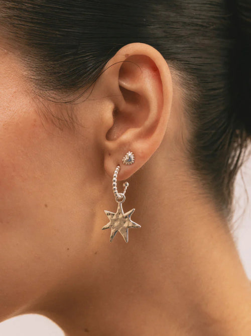 Eternal Heart Stud Silver - Single Piece