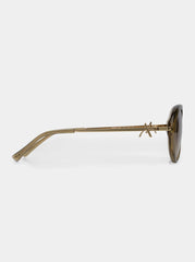 Mãe - Bamboo Green Sunglasses