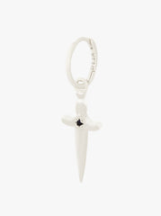 Sacred Sword Earring Silver - Single Piece