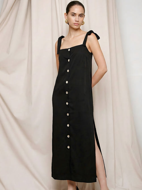 Lourdes Dress - Black