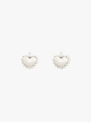 Eternal Heart Stud Silver - Single Piece