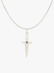 Sacred Sword Necklace Silver - set