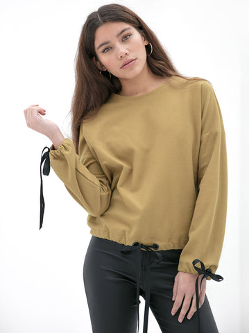 Upcycled Bralette - Vegan Cream