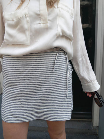 Raw Denim Skirt